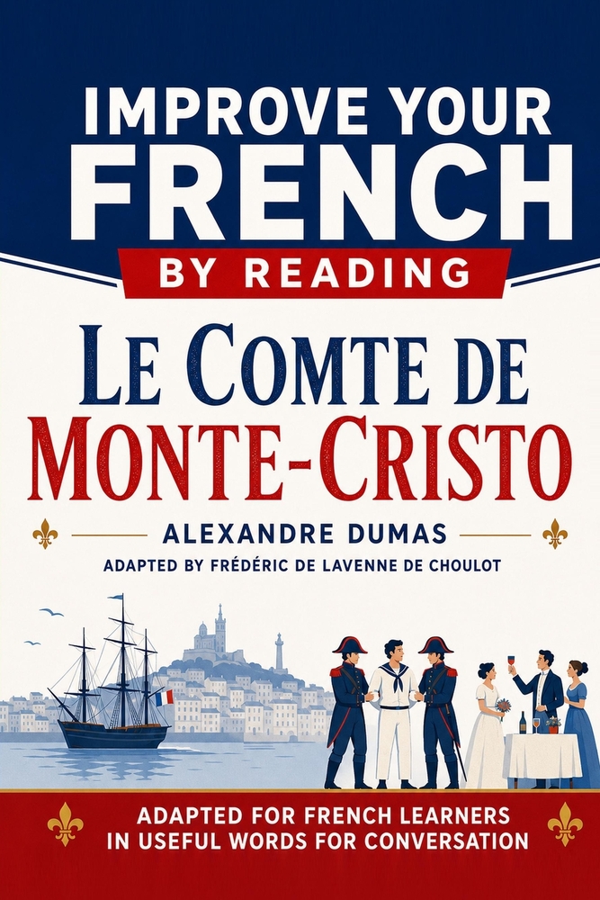 Le Comte de Monte-Cristo: adapté pour les étudiants de français cover