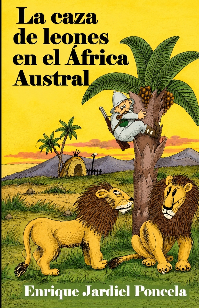 La caza de leones en el África Austral: Escritos humorísticos cover