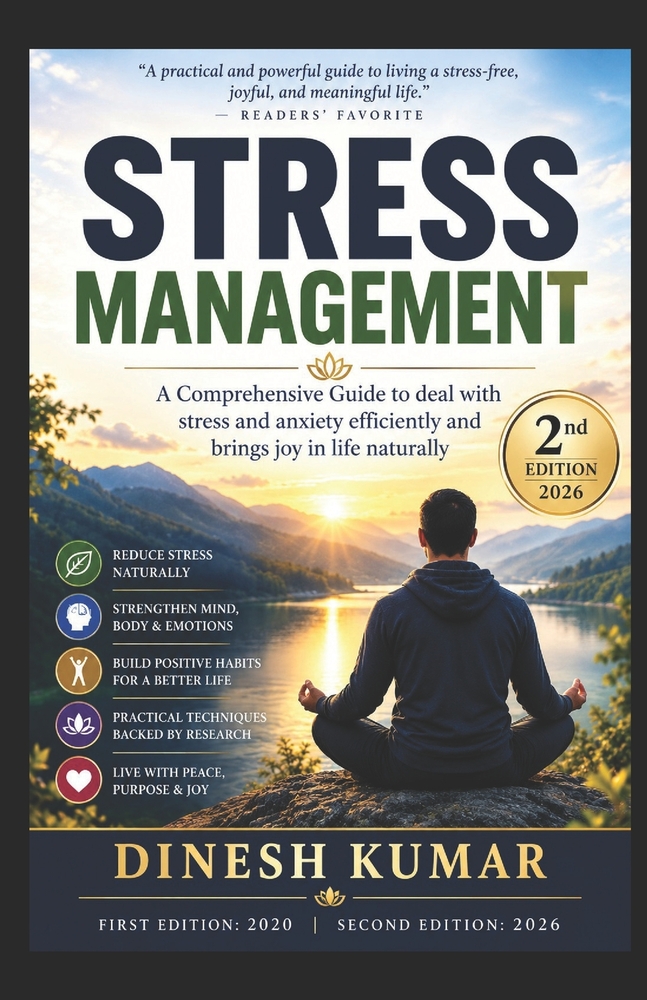 Stress Management: A Comprehensive Guide to Deal with Stress and Anxiety Efficiently and Brings Joy in Life Naturally cover