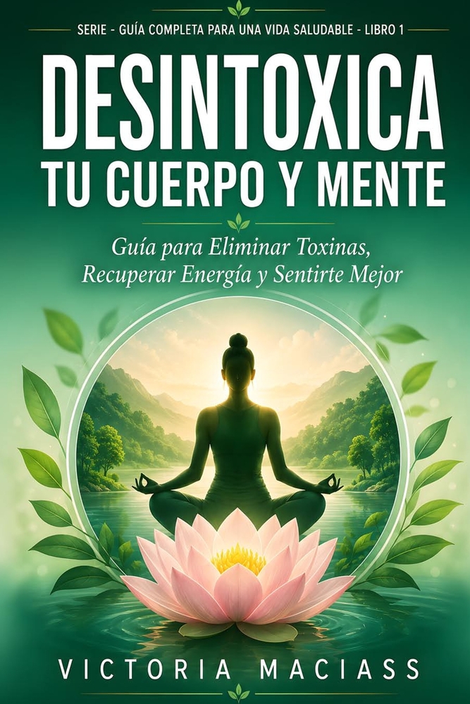 Aprende a Desintoxicar Tu Cuerpo Y Tu Mente: Comienza un nuevo estilo de vida llena de salud y dale a tu cuerpo otra oportunidad cover