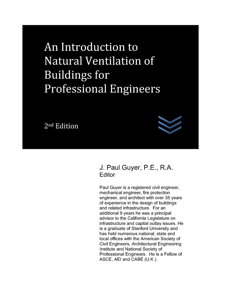 An Introduction to Natural Ventilation of Buildings for Professional Engineers cover