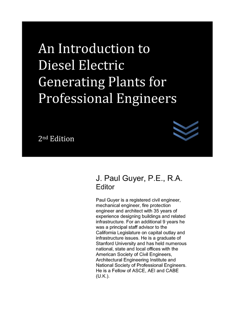An Introduction to Diesel Electric Generating Plants for Professional Engineers cover