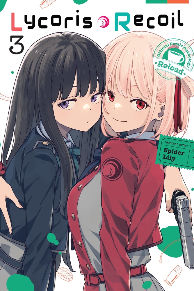 Lycoris Recoil Official Comic Anthology: Reload, Vol. 3 cover