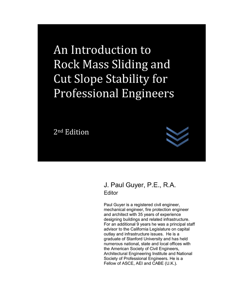 An Introduction to Rock Mass Sliding and Cut Slope Stability for Professional Engineers cover