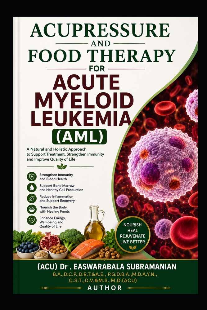 Acupressure and Food Therapy for Acute Myeloid Leukemia (AML): Acute Myeloid Leukemia (AML) cover