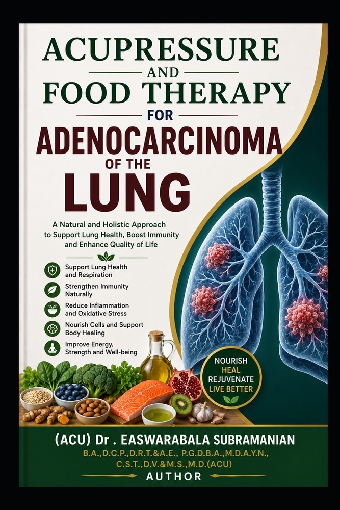 Acupressure and Food Therapy for Adenocarcinoma of the lung: Adenocarcinoma of the lung cover