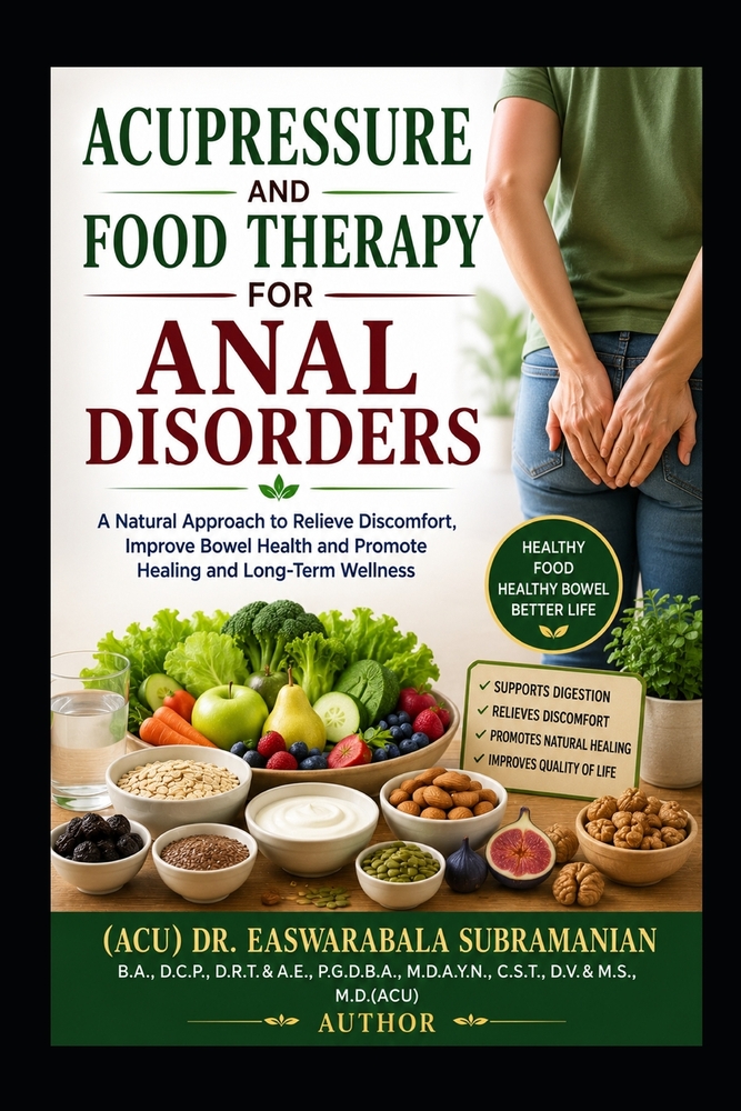 Acupressure and Food Therapy for Anal Disorders: Anal Disorders cover