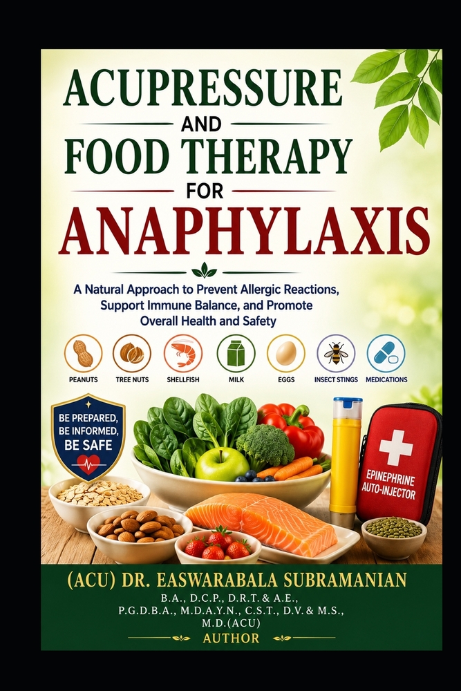 Acupressure and Food Therapy for Anaphylaxis: Anaphylaxis cover