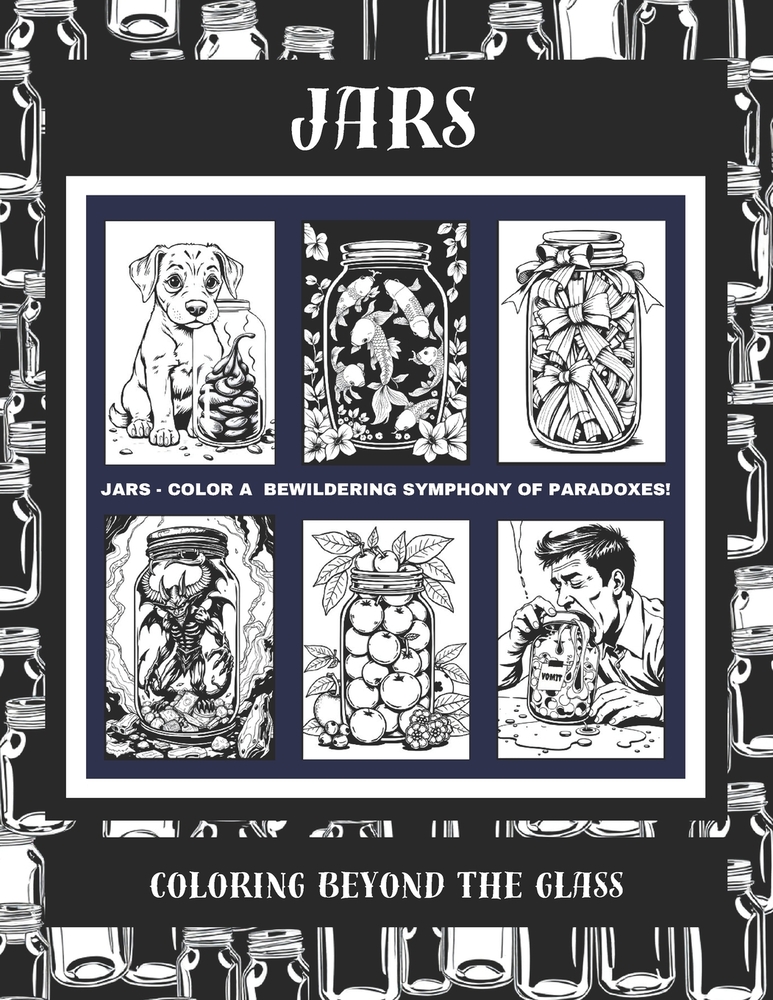 Jars: Coloring Beyond The Glass cover