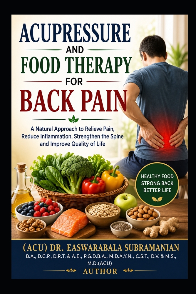 Acupressure and Food Therapy for Back Pain: Back Pain cover