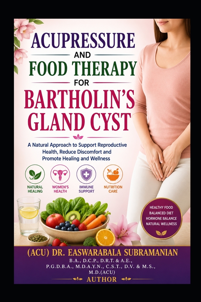 Acupressure and Food Therapy for Bartholin's Gland Cyst: Bartholin's Gland Cyst cover