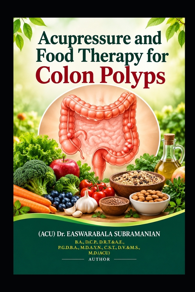 Acupressure and Food Therapy for Colon Polyps: Colon Polyps cover