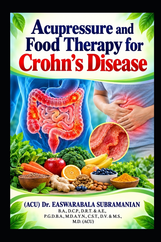Acupressure and Food Therapy for Crohn's Disease: Crohn's Disease cover