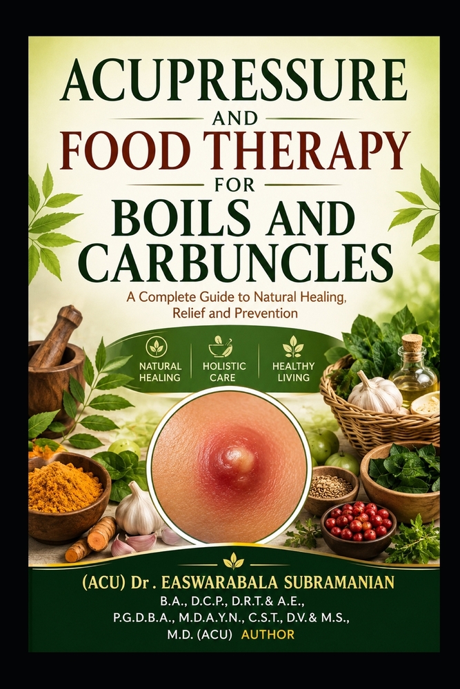 Acupressure and Food Therapy for Boils and Carbuncles: Boils and Carbuncles cover
