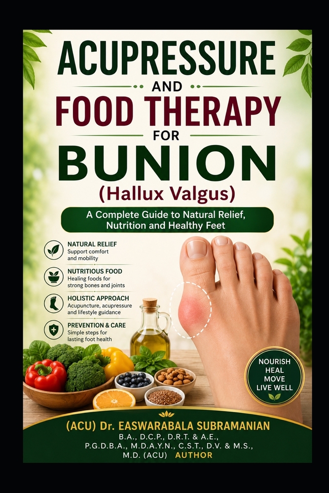 Acupressure and Food Therapy for Bunion: Bunion cover