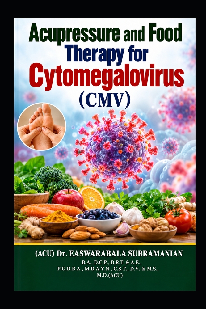 Acupressure and Food Therapy for Cytomegalovirus (CMV): Cytomegalovirus (CMV) cover