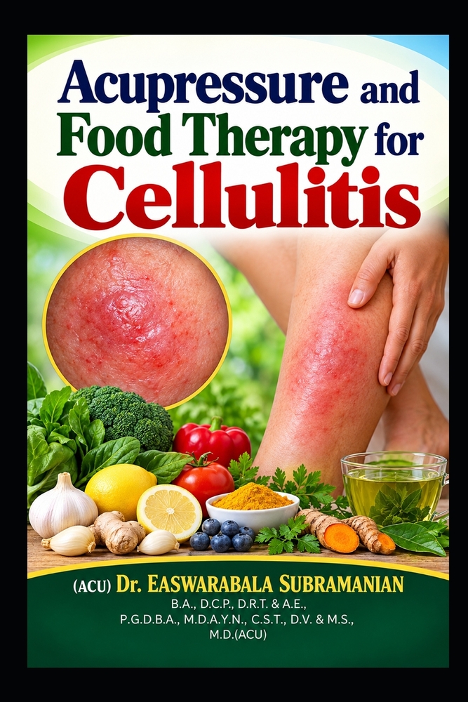 Acupressure and Food Therapy for Cellulitis: Cellulitis cover