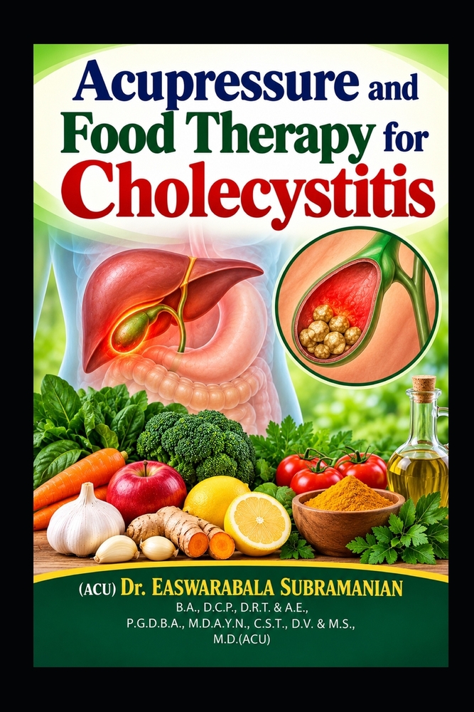 Acupressure and Food Therapy for Cholecystitis: Cholecystitis cover