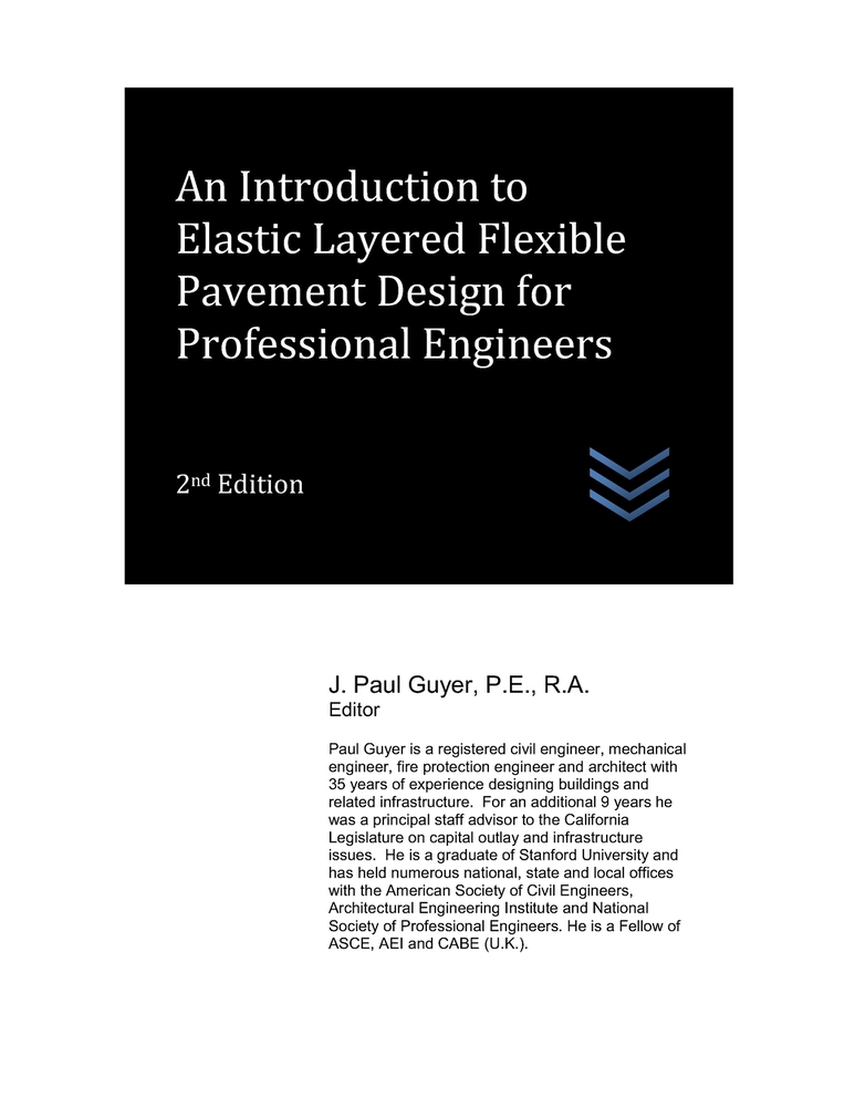 An Introduction to Elastic Layered Flexible Pavement Design for Professional Engineers cover
