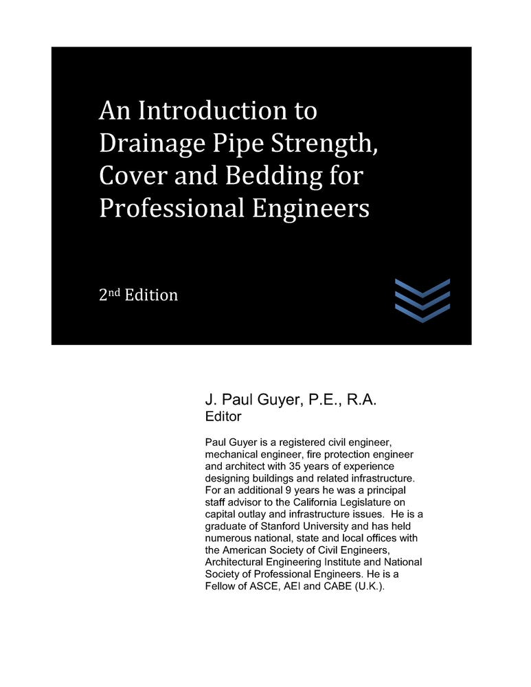 An Introduction to Drainage Pipe Strength, Cover and Bedding for Professional Engineers cover