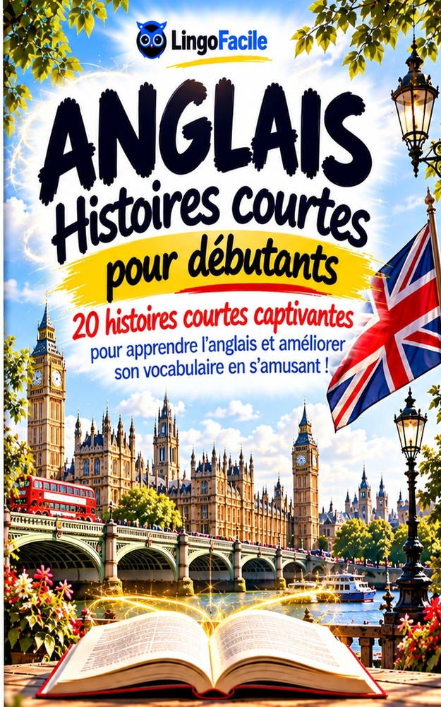 ANGLAIS Histoires courtes pour Débutants: 20 histoires courtes captivantes pour apprendre l'anglais et améliorer son vocabulaire en s'amusant ! cover