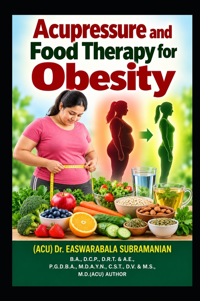Acupressure and Food Therapy for Obesity: Obesity cover