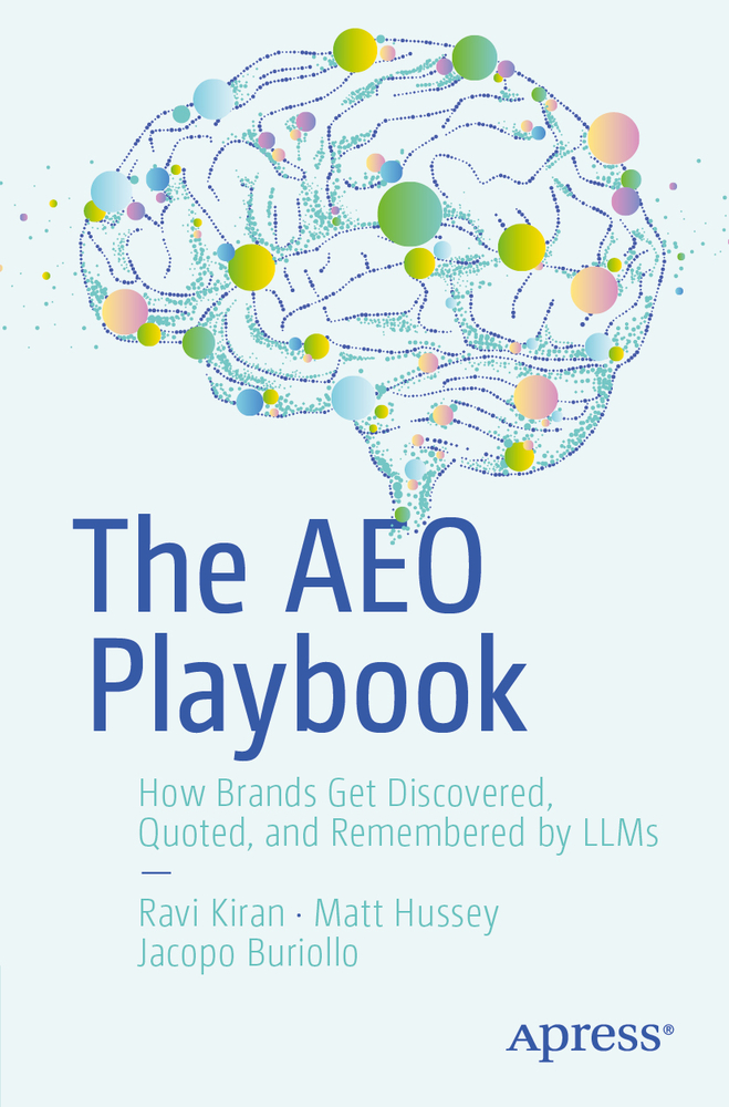 The Aeo Playbook: How Brands Get Discovered, Quoted, and Remembered by Llms cover