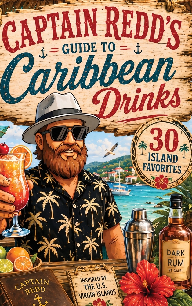 Captain Redd's Guide to Caribbean Drinks: 30 Easy-to-Make Cocktails, Rum Punches, & Island Favorites cover
