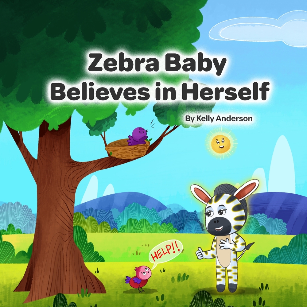 Zebra Baby Believes in Herself cover