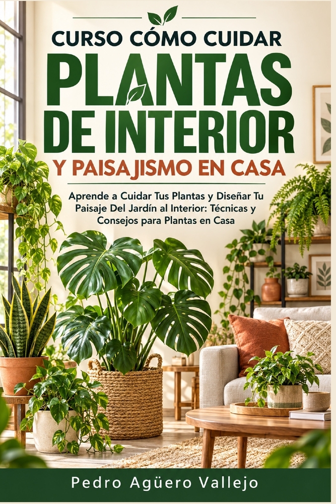 Curso sobre Cómo Cuidar Plantas de Interior y Paisajismo en Casa: Aprende a Cuidar Tus Plantas y Diseñar Tu Paisaje Del Jardín al Interior Técnicas y cover