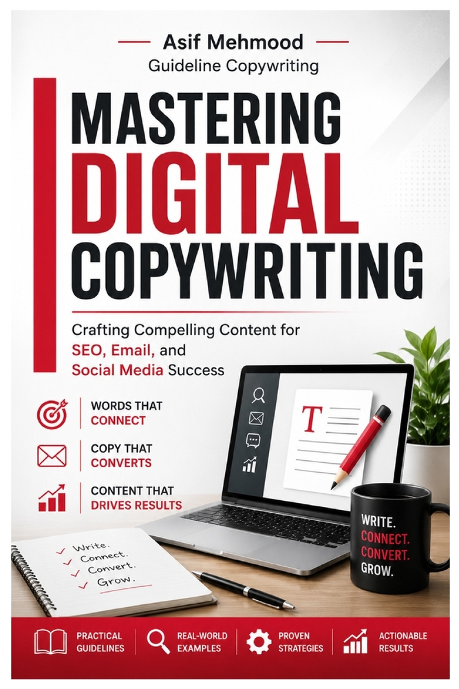 Mastering Digital Copywriting: Crafting Compelling Content for SEO, Email, and Social Media Success: Guideline Copywriting cover