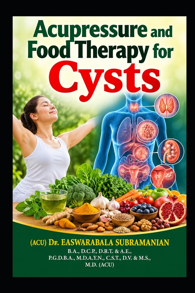 Acupressure and Food Therapy for Sebaceous Cysts: Sebaceous Cysts cover