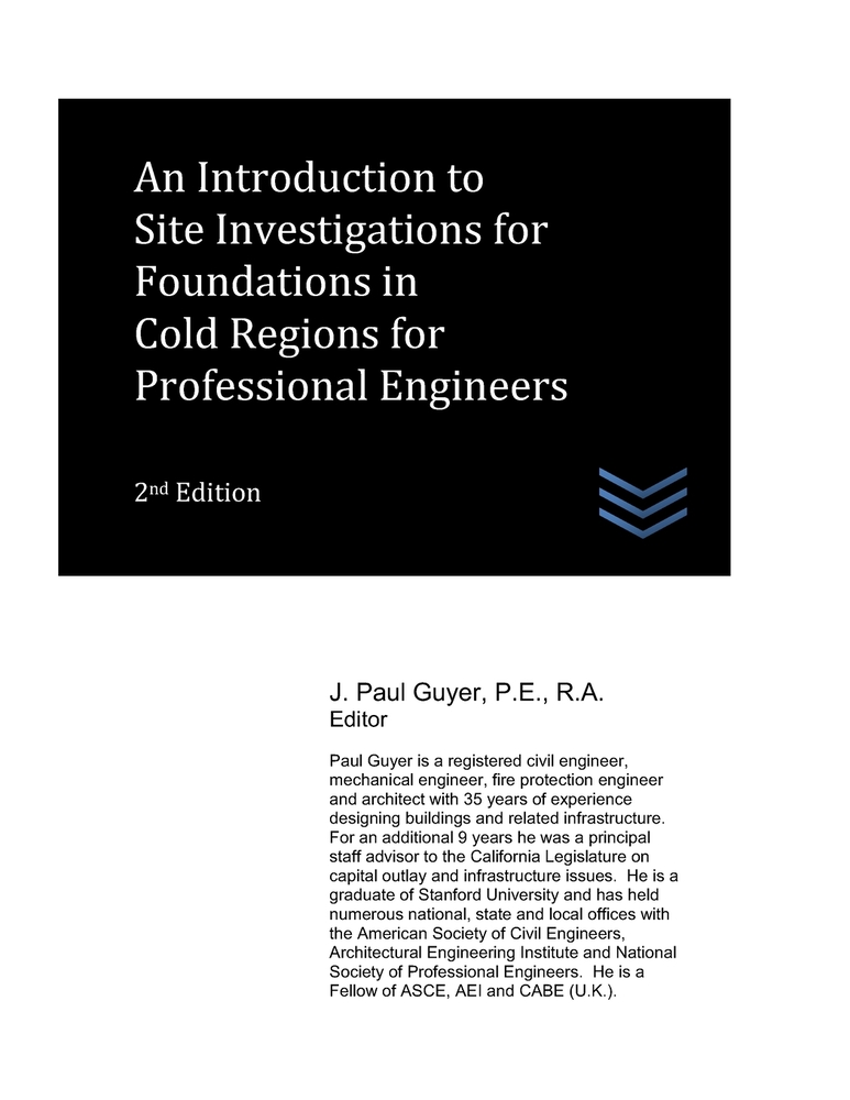 An Introduction to Site Investigations for Foundations in Cold Regions for Professional Engineers cover