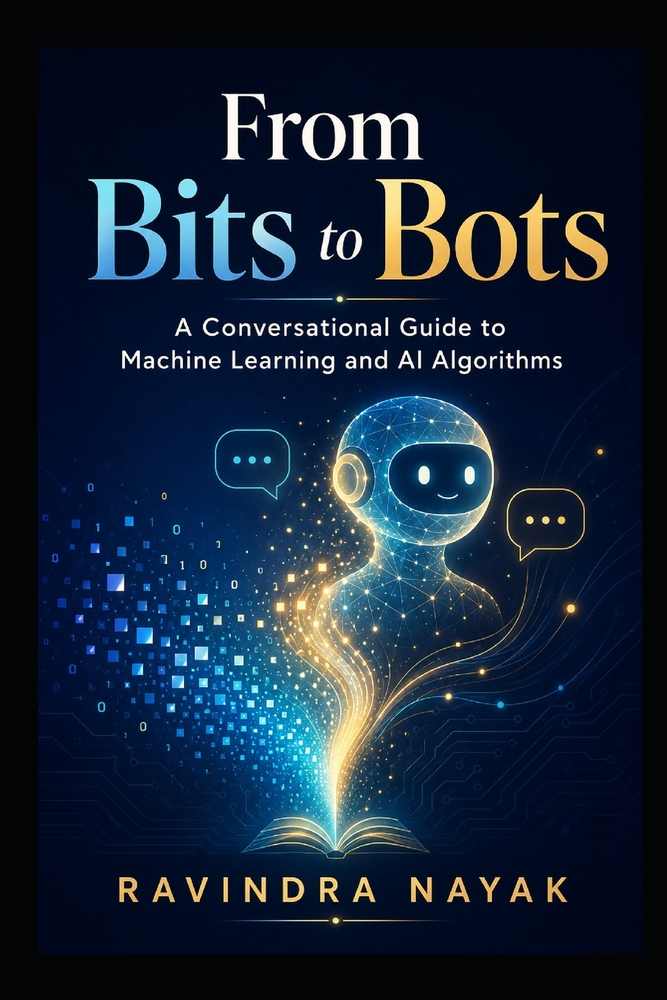 "From Bits to Bots: A Conversational Guide to Machine Learning and AI Algorithms" cover