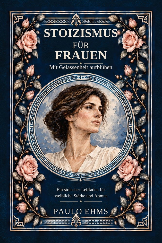 Stoizismus für Frauen: Blühen mit Gelassenheit - Ein Stoiker-Ratgeber für weibliche Stärke und Anmut cover