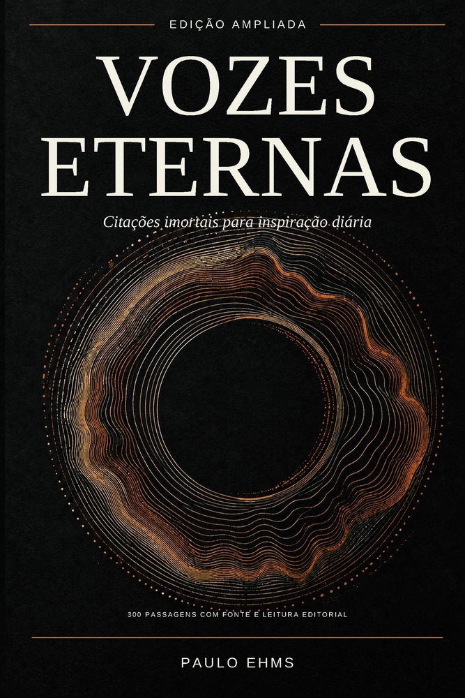 Vozes Eternas: Citações Imortais para Inspiração Diária: Uma Coleção de Mais de 1.000 Pensamentos que Resistem ao Tempo cover