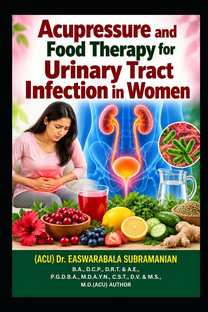 Acupressure and Food Therapy for Urinary Tract Infection in Women: Urinary Tract Infection in Women cover