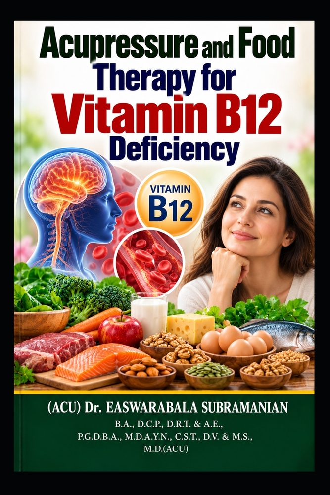 Acupressure and Food Therapy for Vitamin B12 Deficiency: Vitamin B12 Deficiency cover