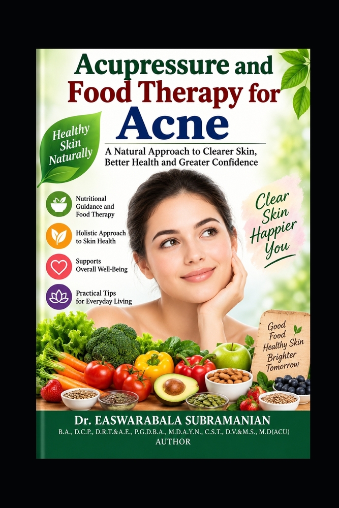Acupressure and Food Therapy for Acne: Acne cover