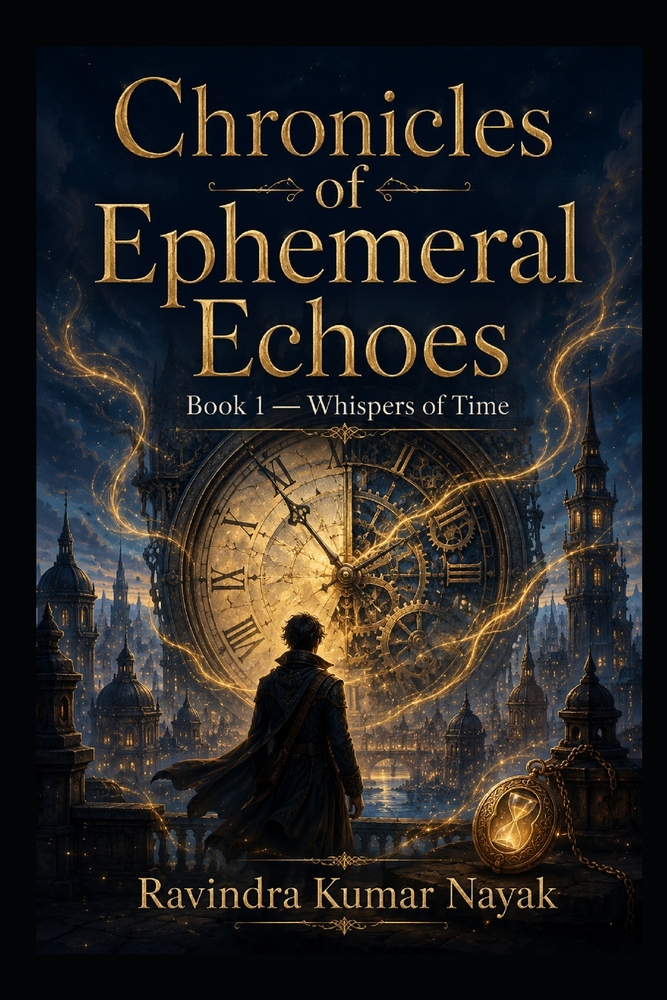 "Chronicles of Ephemeral Echoes": Book 1: Whispers of Time cover