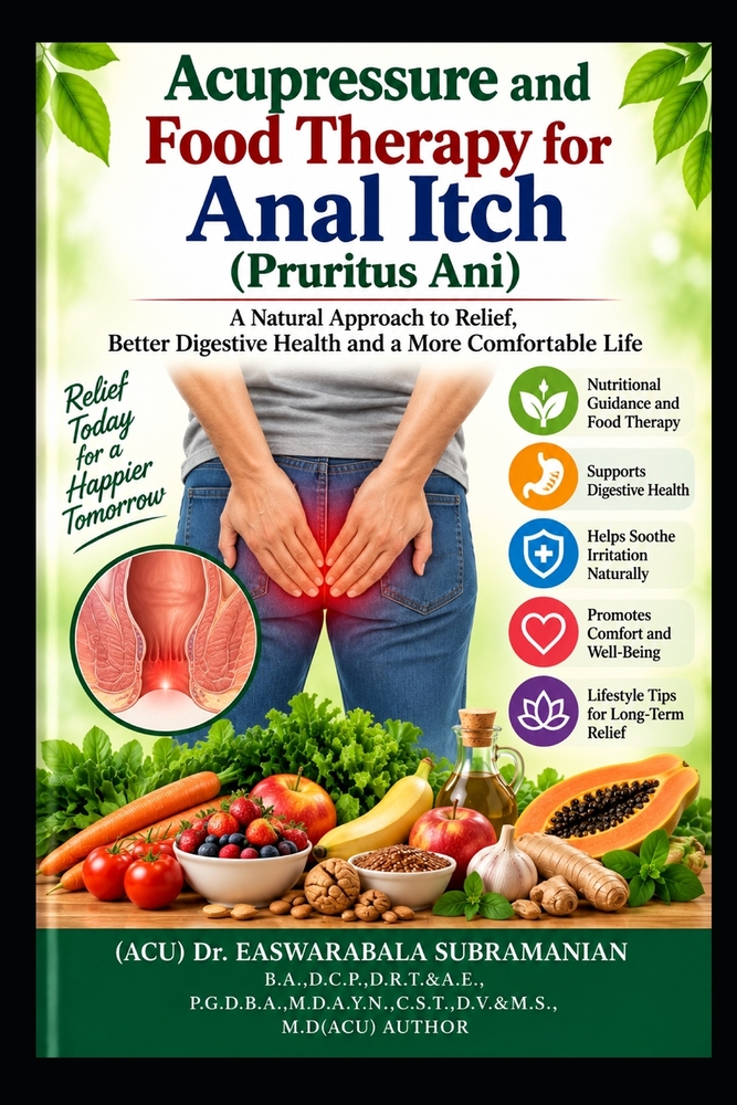 Acupressure and Food Therapy for Anal Itch (Pruritus Ani): Anal Itch (Pruritus Ani) cover