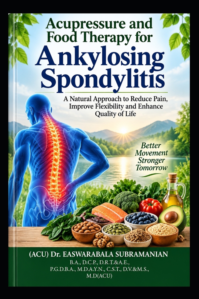 Acupressure and Food Therapy for Ankylosing Spondylitis: Ankylosing Spondylitis cover