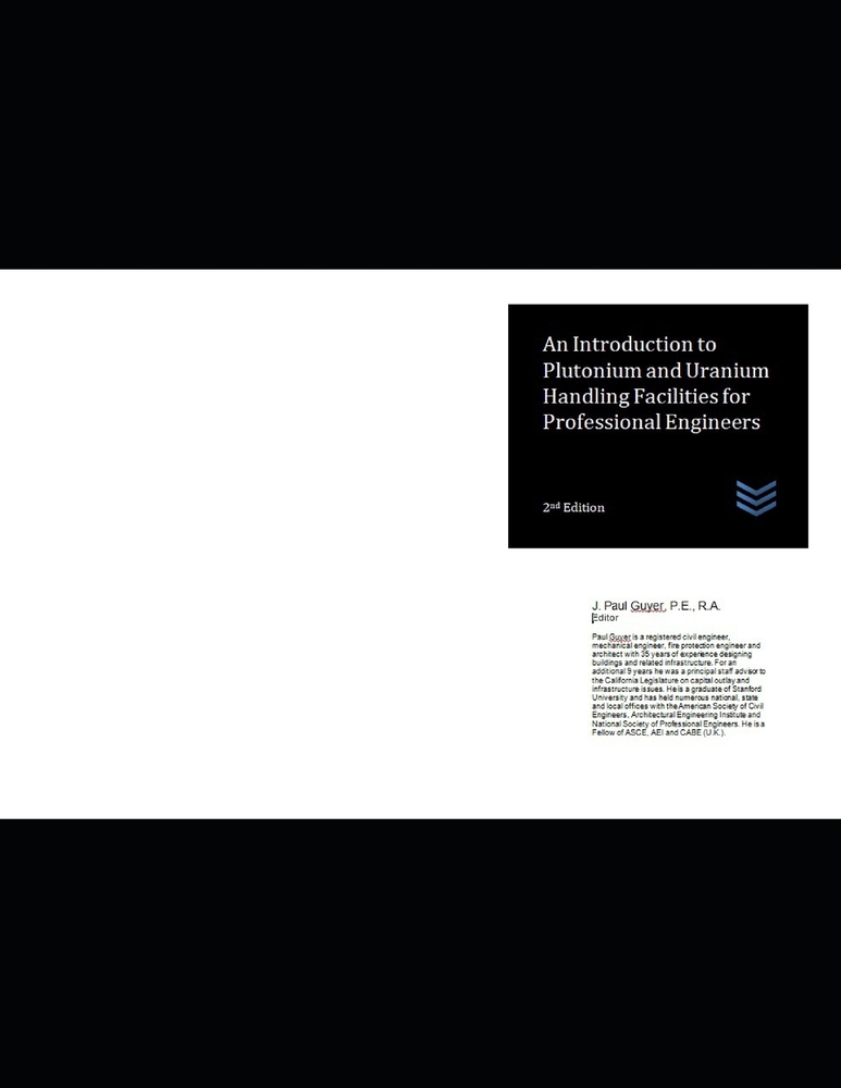 An Introduction to Plutonium and Uranium Handling Facilities for Professional Engineers cover
