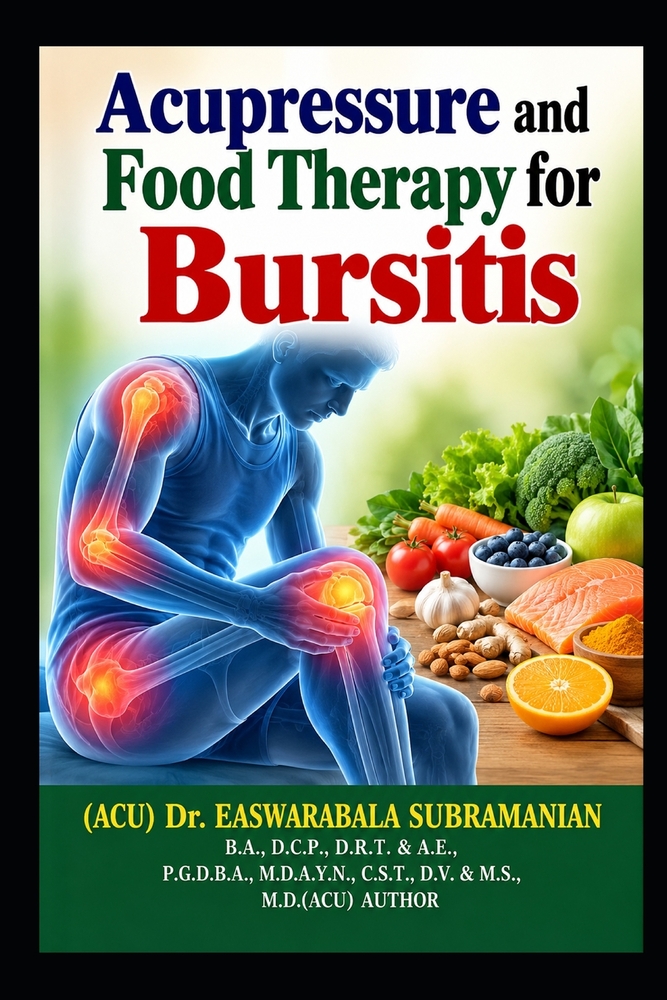 Acupressure and Food Therapy for Bursitis: Bursitis cover