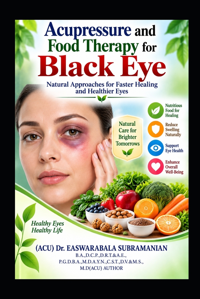 Acupressure and Food Therapy for Black Eye: Black Eye cover