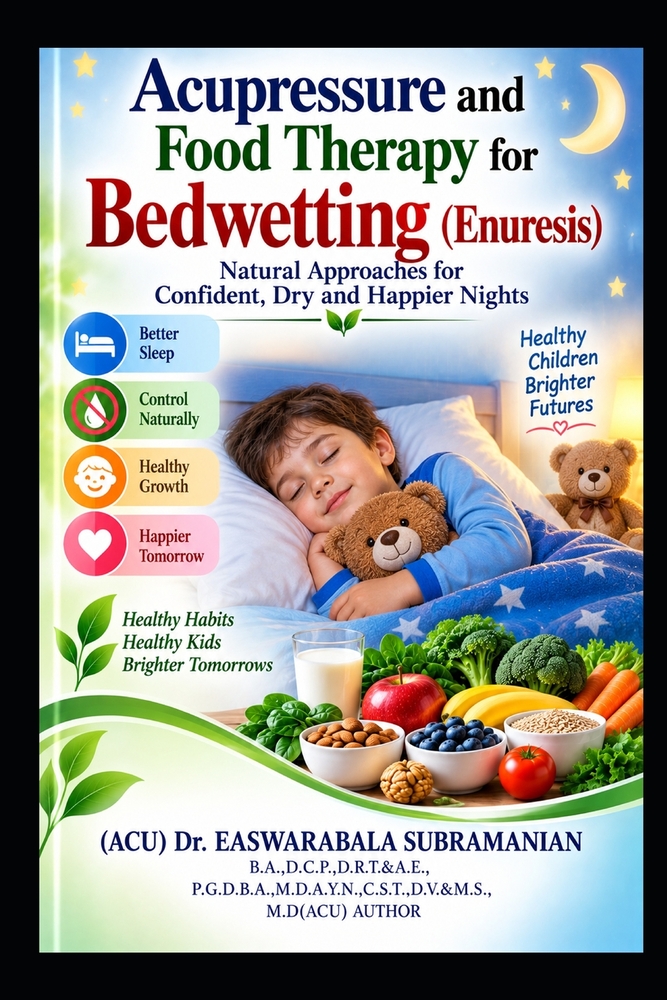 Acupressure and Food Therapy for Bedwetting (Enuresis): Bedwetting (Enuresis) cover