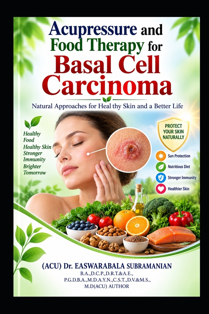 Acupressure and Food Therapy for Basal Cell Carcinoma: Basal Cell Carcinoma cover