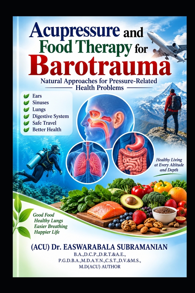 Acupressure and Food Therapy for Barotrauma: Barotrauma cover
