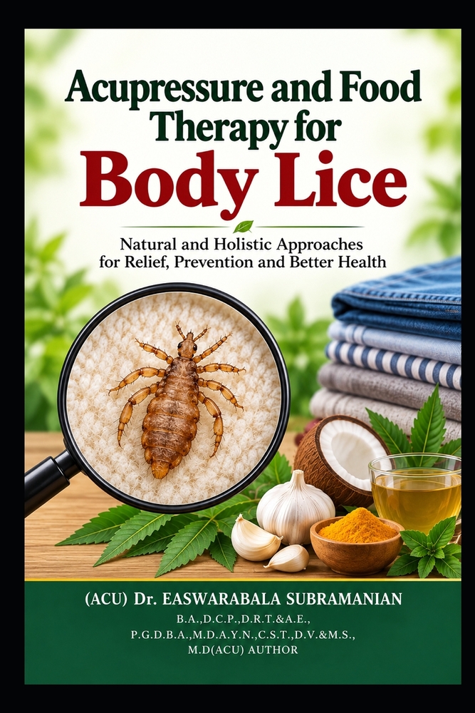 Acupressure and Food Therapy for Body Lice: Body Lice cover