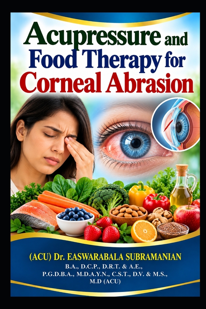 Acupressure and Food Therapy for Corneal Abrasion: Corneal Abrasion cover